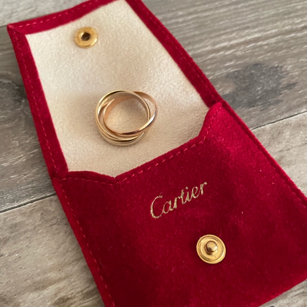Authentic Cartier Trinity Ring size 52 or size 6